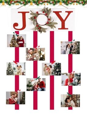 JOY Holiday Card Holder